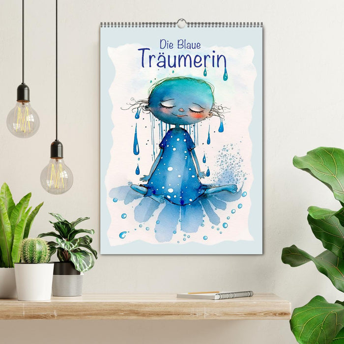 Die Blaue Träumerin (CALVENDO Wandkalender 2026)