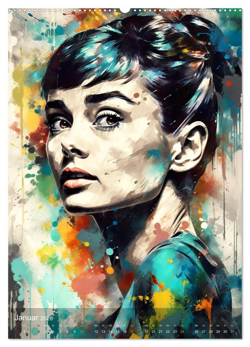Prominente Persönlichkeiten für immer in unseren Herzen (CALVENDO Premium Wandkalender 2026)