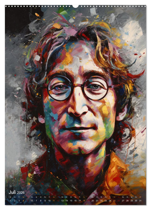 Prominente Persönlichkeiten für immer in unseren Herzen (CALVENDO Premium Wandkalender 2026)