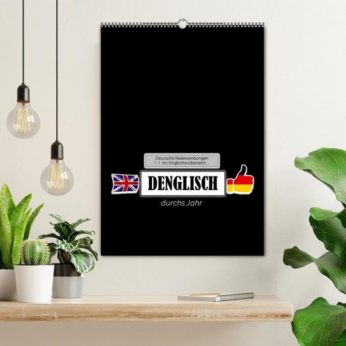 DENGLISCH durchs Jahr (CALVENDO Wandkalender 2026)