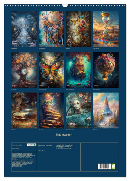 Traumwelten (CALVENDO Wandkalender 2026)