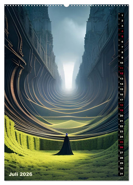 Fantastische Wanderungen (CALVENDO Premium Wandkalender 2026)