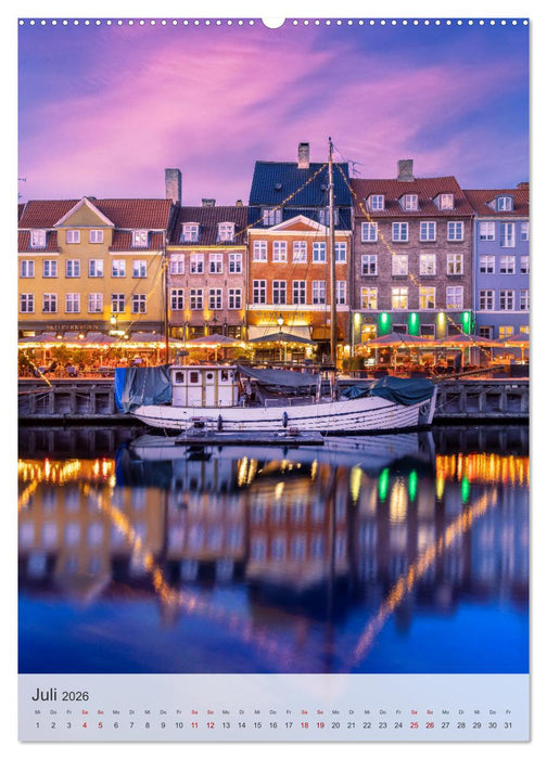 KOPENHAGEN Idylle und Historie (CALVENDO Premium Wandkalender 2026)