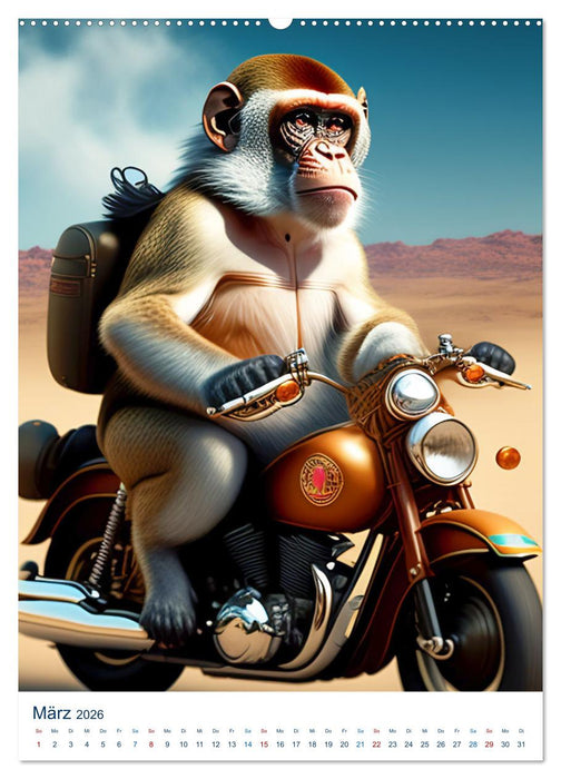 Tiere in lustigen Posen (CALVENDO Wandkalender 2026)