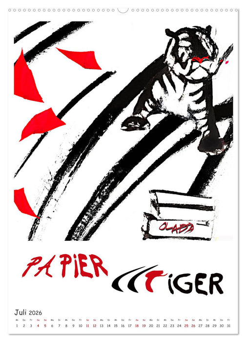 Graffiti Charaktere (CALVENDO Premium Wandkalender 2026)