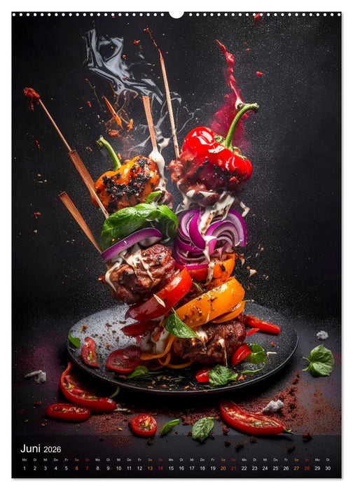 Cooles Fingerfood (CALVENDO Premium Wandkalender 2026)