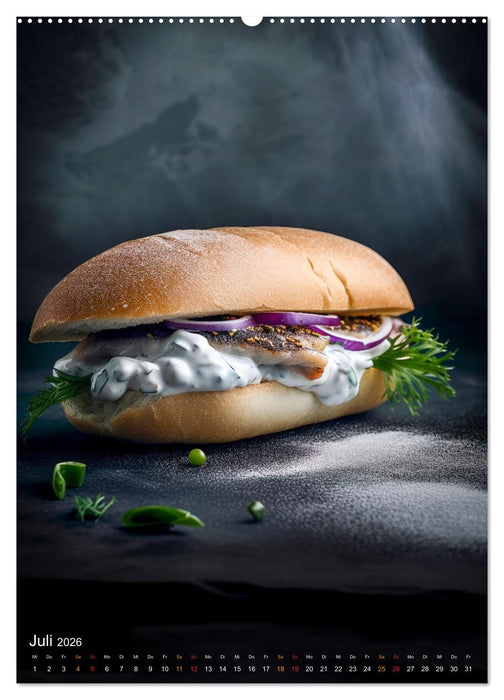 Cooles Fingerfood (CALVENDO Premium Wandkalender 2026)