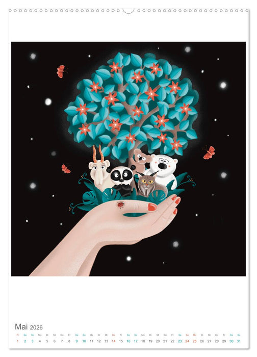 SAVE OUR PLANET - Zurück zur Natur (CALVENDO Premium Wandkalender 2026)