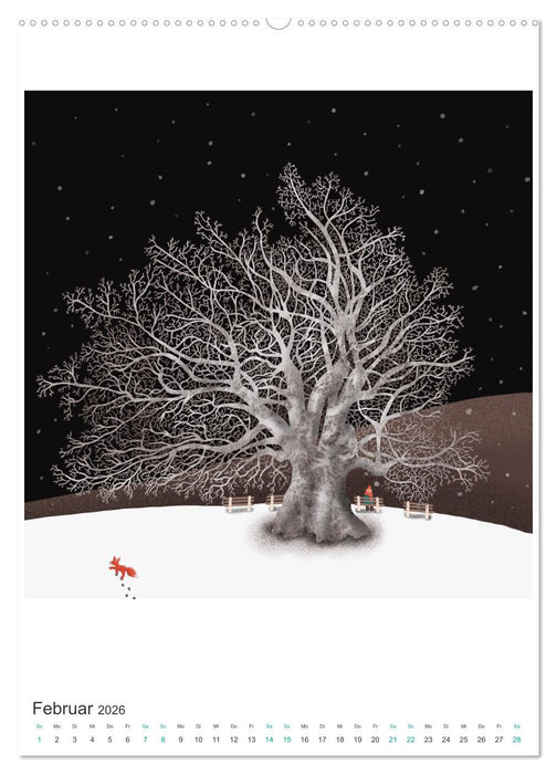 SAVE OUR TREES - Bäume bedeuten Leben (CALVENDO Premium Wandkalender 2026)