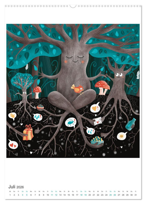 SAVE OUR TREES - Bäume bedeuten Leben (CALVENDO Premium Wandkalender 2026)