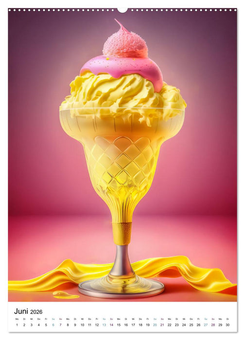 Eis zum dahinschmelzen (CALVENDO Premium Wandkalender 2026)