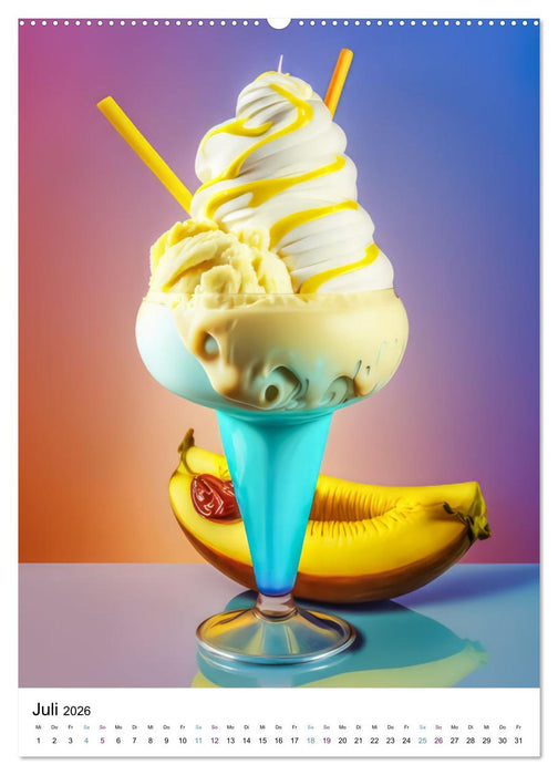 Eis zum dahinschmelzen (CALVENDO Premium Wandkalender 2026)