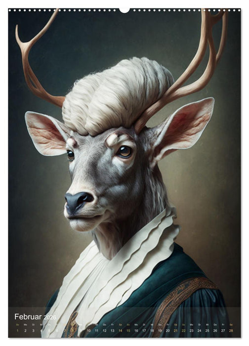 Im Namen des Gesetzes Tierische Richter (CALVENDO Premium Wandkalender 2026)