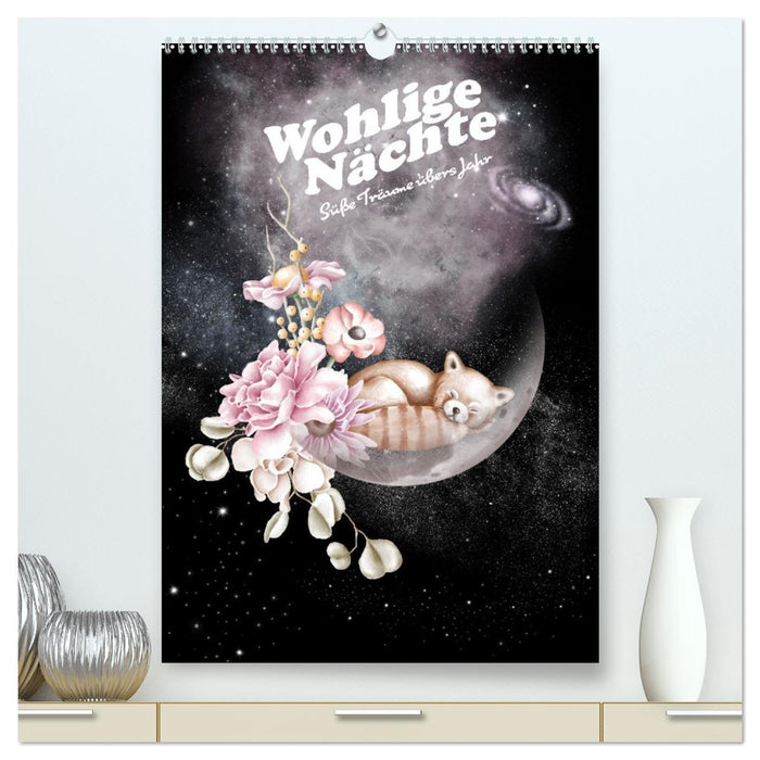 Wohlige Nächte - Süße Träume übers Jahr (CALVENDO Premium Wandkalender 2026)