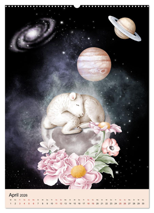 Wohlige Nächte - Süße Träume übers Jahr (CALVENDO Premium Wandkalender 2026)