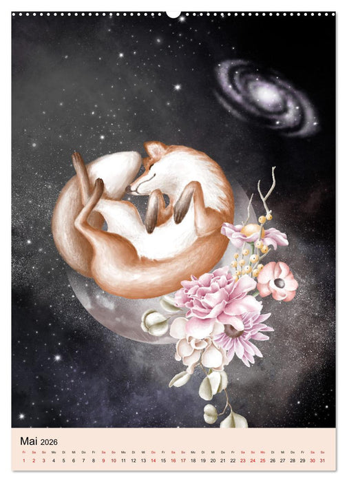 Wohlige Nächte - Süße Träume übers Jahr (CALVENDO Premium Wandkalender 2026)