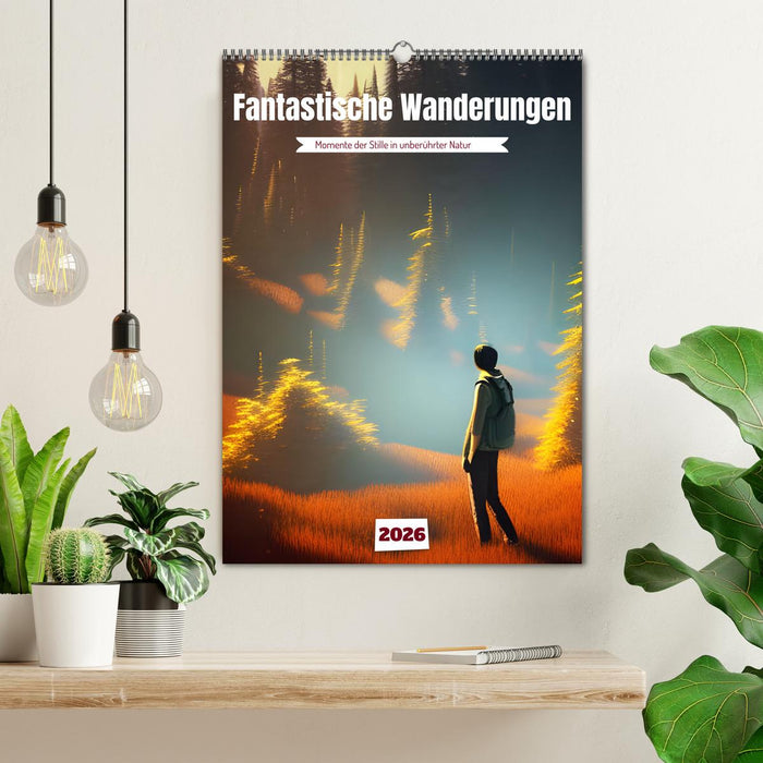 Fantastische Wanderungen (CALVENDO Wandkalender 2026)