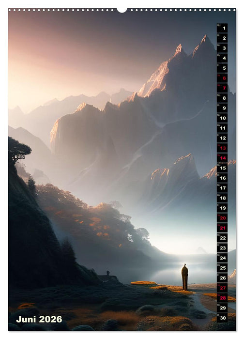 Fantastische Wanderungen (CALVENDO Wandkalender 2026)