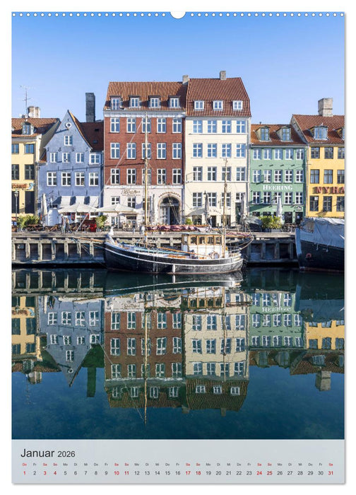 KOPENHAGEN Idylle und Historie (CALVENDO Wandkalender 2026)