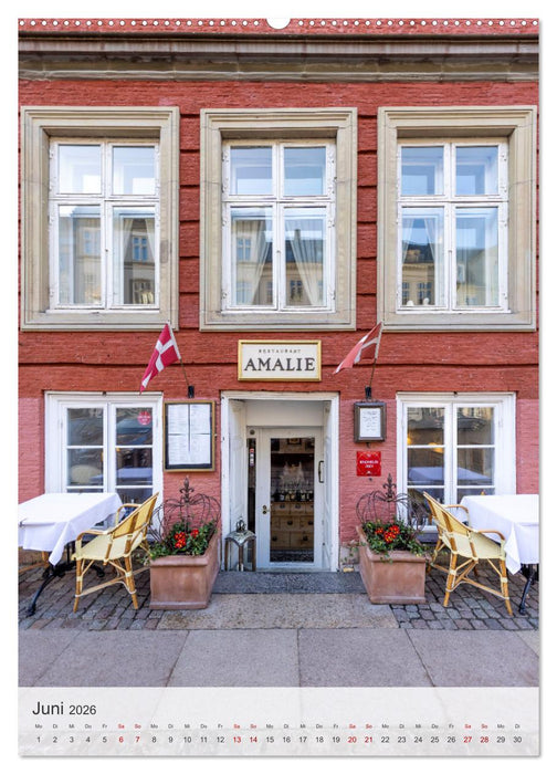 KOPENHAGEN Idylle und Historie (CALVENDO Wandkalender 2026)