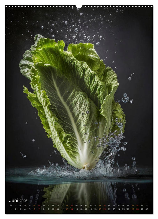 Cooles Gemüse (CALVENDO Wandkalender 2026)