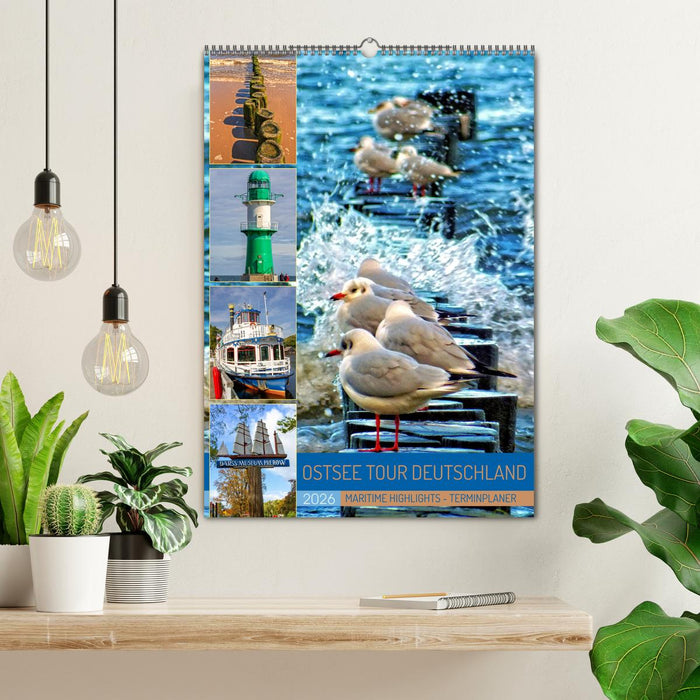 Ostsee Tour Deutschland - maritime Highlights (CALVENDO Wandkalender 2026)
