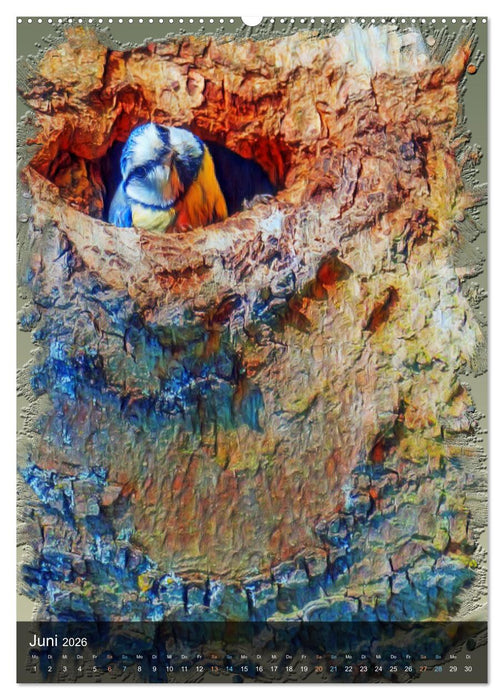 Bekanntes auf Surreal (CALVENDO Wandkalender 2026)