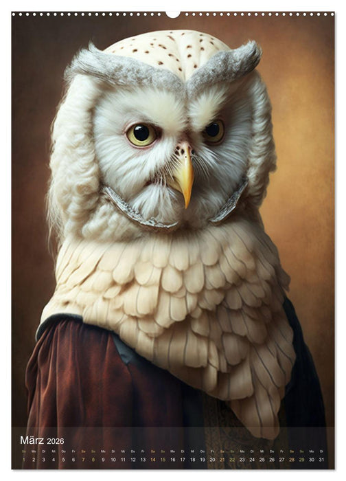 Im Namen des Gesetzes Tierische Richter (CALVENDO Wandkalender 2026)