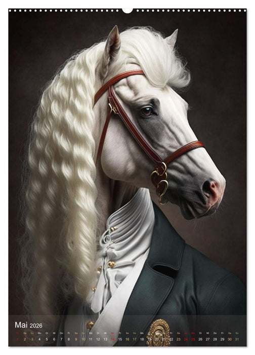 Im Namen des Gesetzes Tierische Richter (CALVENDO Wandkalender 2026)