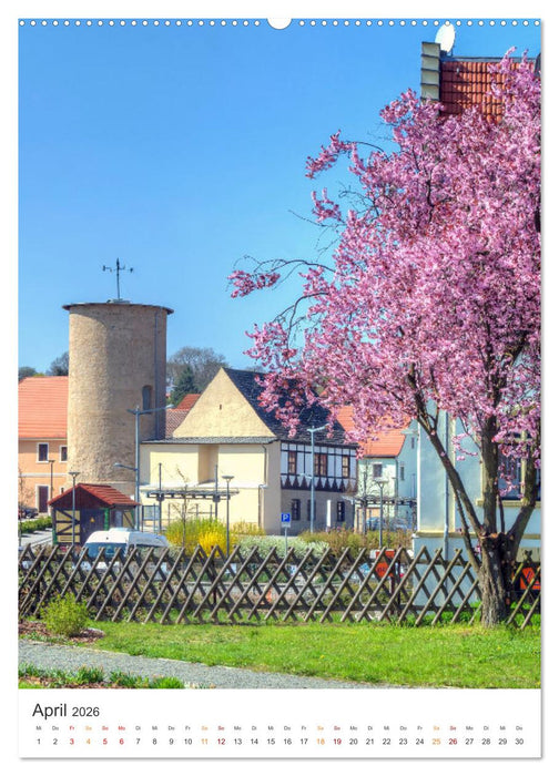 Die Stadt Hettstedt (CALVENDO Premium Wandkalender 2026)