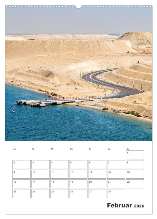 Suezkanal - Urlaubsplaner (CALVENDO Wandkalender 2026)