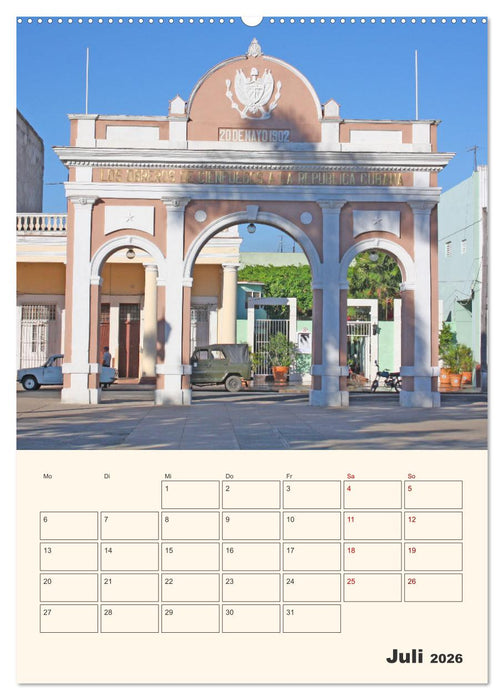 Kuba - Inselparadies in der Karibik (CALVENDO Premium Wandkalender 2026)