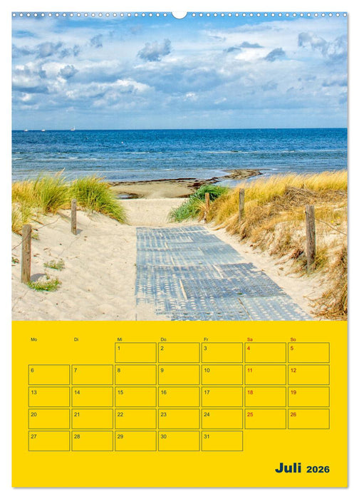 Sehnsuchtsort Ostseeinsel Poel (CALVENDO Premium Wandkalender 2026)