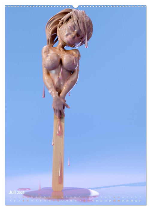 Pin Up Kalender Carsten Mell (CALVENDO Premium Wandkalender 2026)