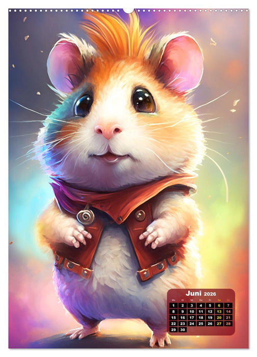 Tierisch fetzig (CALVENDO Premium Wandkalender 2026)