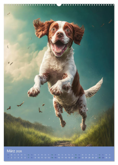 Hunde mit Temperament (CALVENDO Premium Wandkalender 2026)