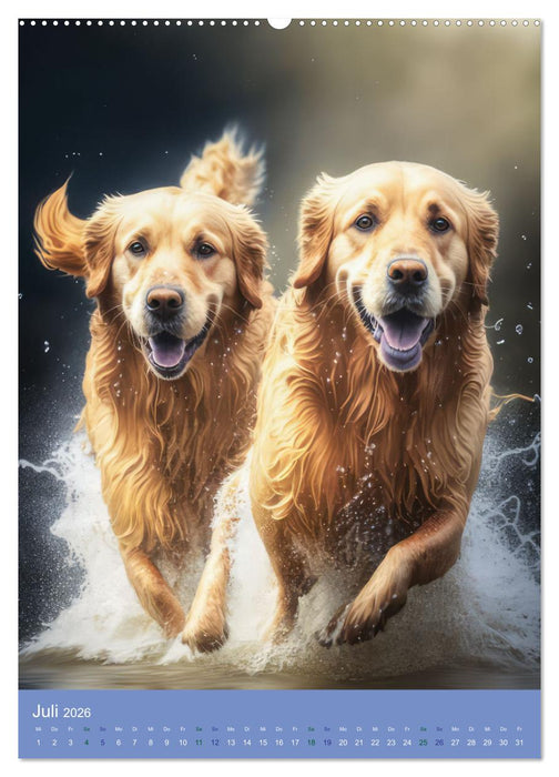 Hunde mit Temperament (CALVENDO Premium Wandkalender 2026)