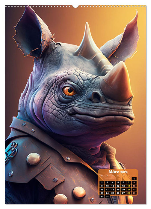 FETZIG EXOTISCH (CALVENDO Premium Wandkalender 2026)