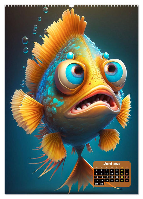 FETZIG EXOTISCH (CALVENDO Premium Wandkalender 2026)