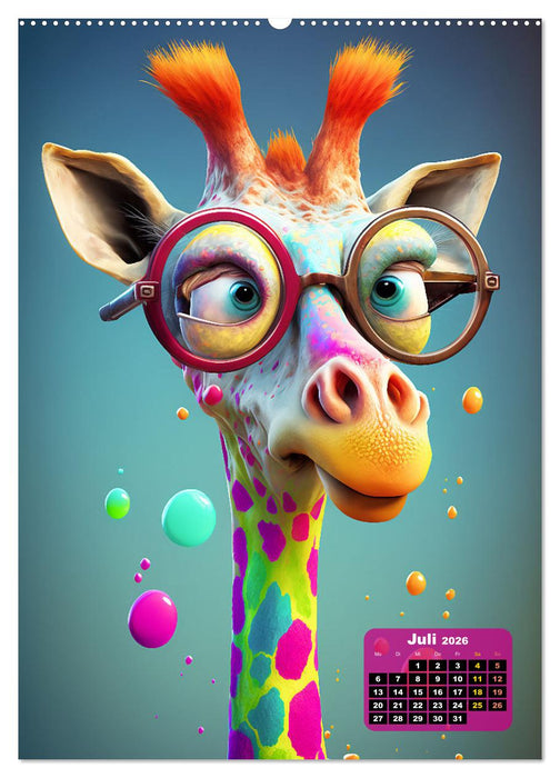 FETZIG EXOTISCH (CALVENDO Premium Wandkalender 2026)