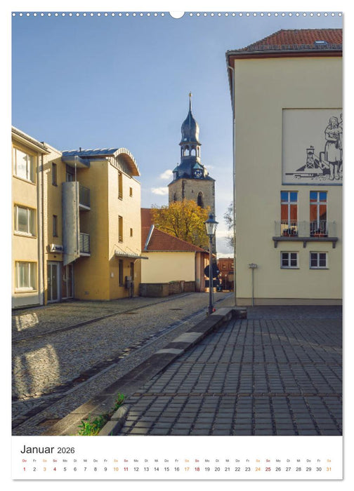 Die Stadt Hettstedt (CALVENDO Wandkalender 2026)