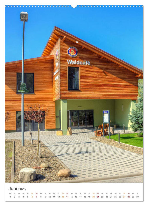 Die Stadt Hettstedt (CALVENDO Wandkalender 2026)