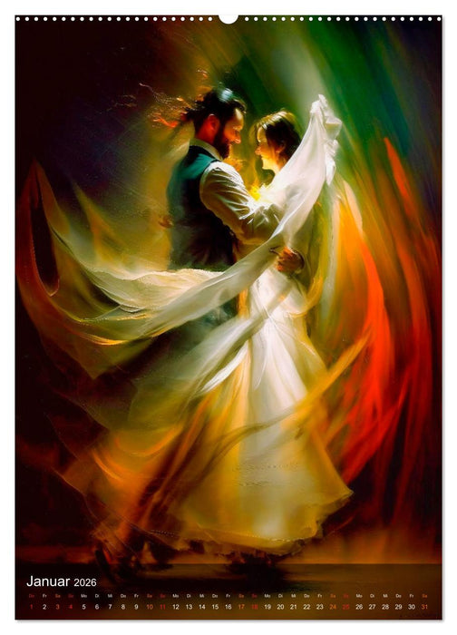 Tanzen - eine Leidenschaft (CALVENDO Premium Wandkalender 2026)