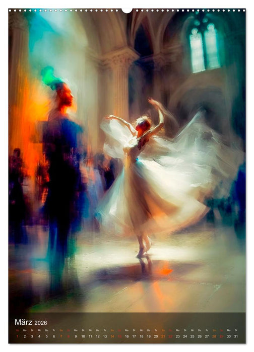 Tanzen - eine Leidenschaft (CALVENDO Premium Wandkalender 2026)