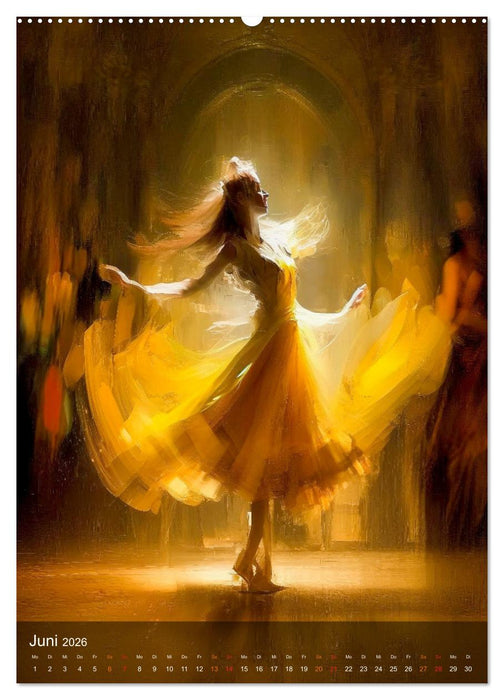 Tanzen - eine Leidenschaft (CALVENDO Premium Wandkalender 2026)