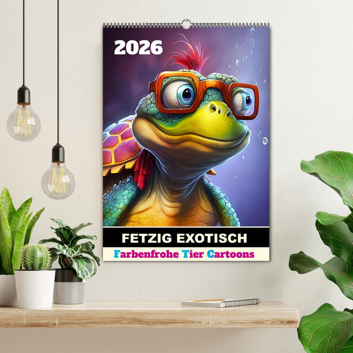 FETZIG EXOTISCH (CALVENDO Wandkalender 2026)