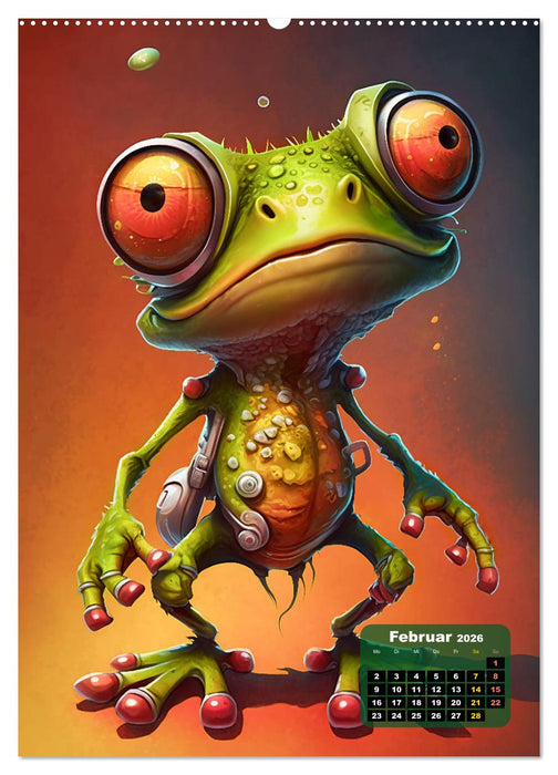 FETZIG EXOTISCH (CALVENDO Wandkalender 2026)