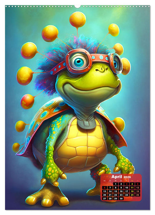 FETZIG EXOTISCH (CALVENDO Wandkalender 2026)