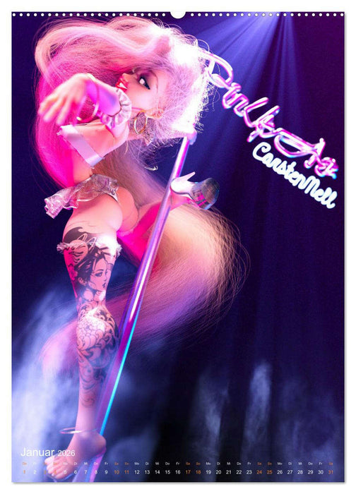 Pin Up Kalender Carsten Mell (CALVENDO Wandkalender 2026)