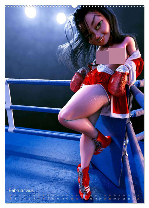 Pin Up Kalender Carsten Mell (CALVENDO Wandkalender 2026)